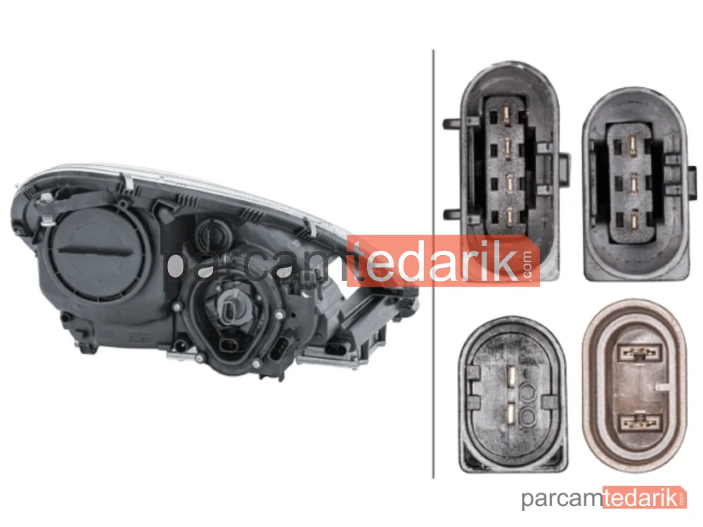 HELLA 1EL008361711 | Far (Sol) — Mercedes-Benz SLK
