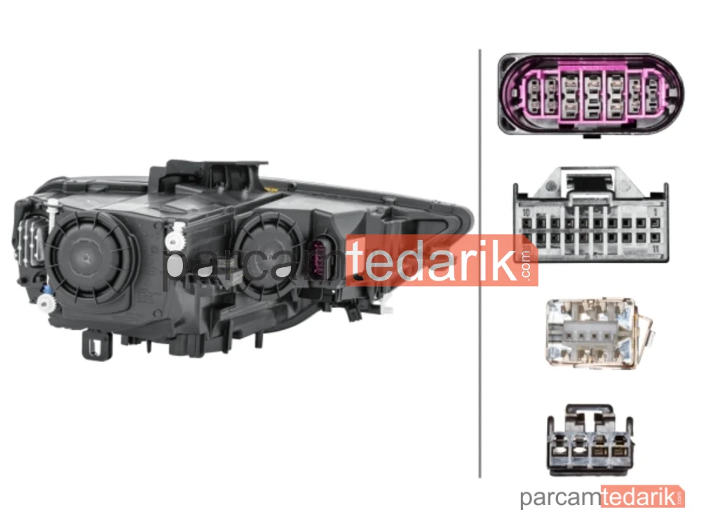 HELLA 1EL010740311 | Far (Sol) — Audi A3 Cabrio, Audi A3 Limousine, Audi A3