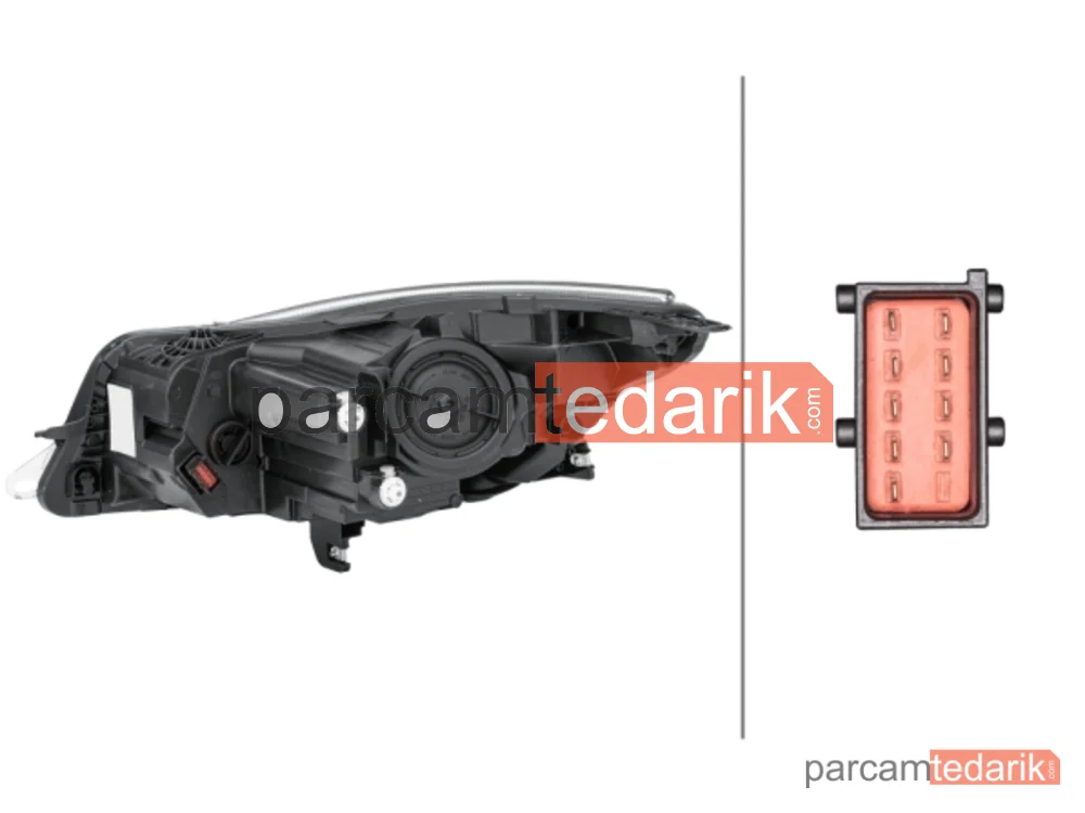 HELLA 1EL011165761 | Far (Sağ) — Opel Insignia A, Opel Insignia A Country Tourer