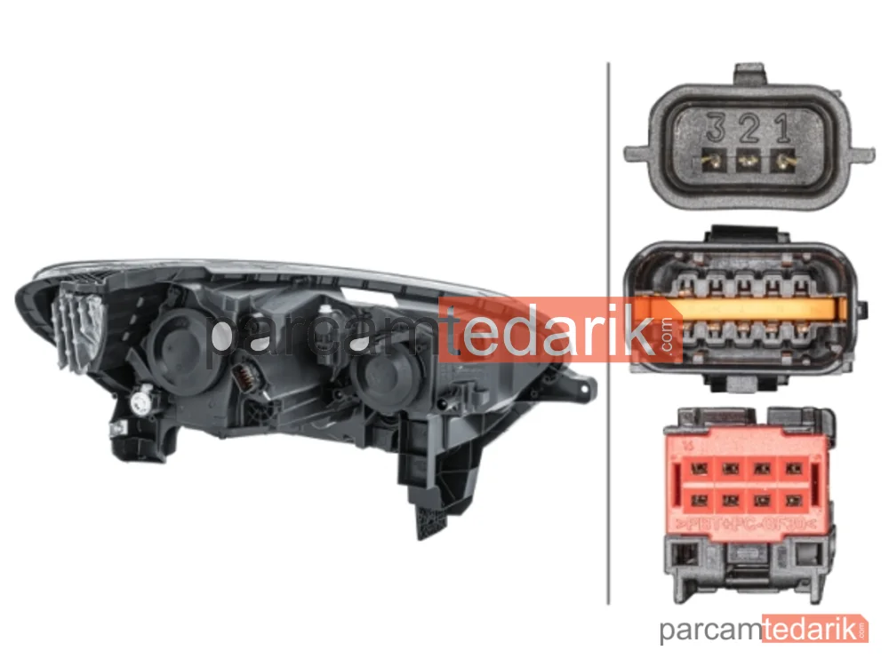 HELLA 1EL011770851 | Far (Sol) — Renault Kadjar