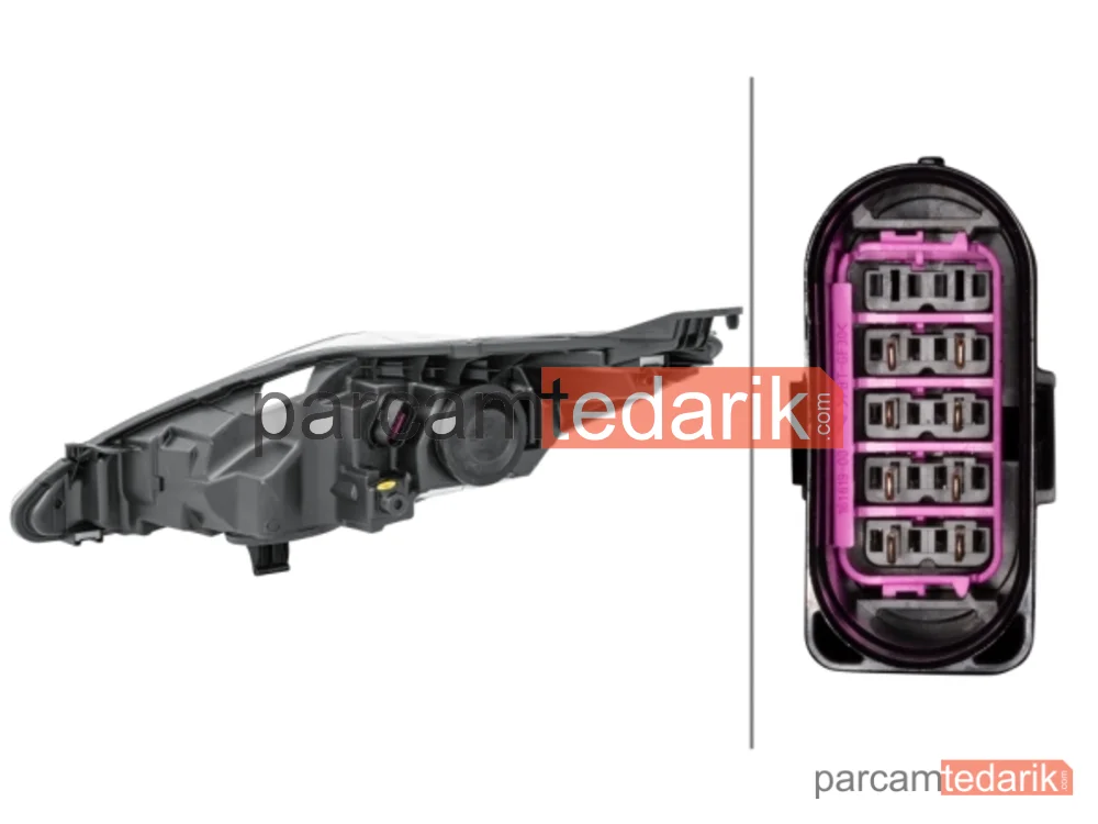 HELLA 1EL247045361 | Far (Sağ) — Ford Fiesta VI