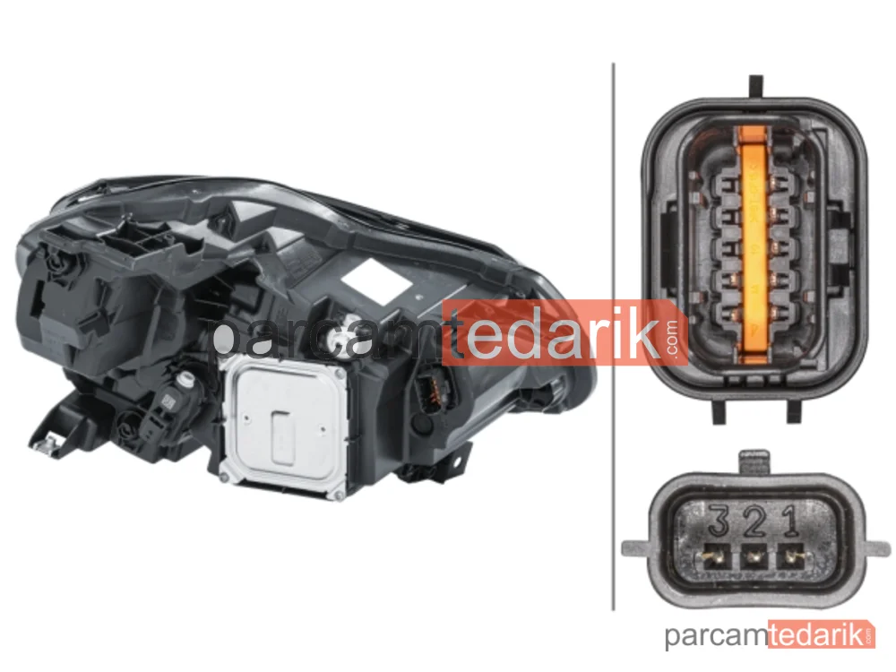 HELLA 1EX013930811 | Far (Sol) — Renault Captur II