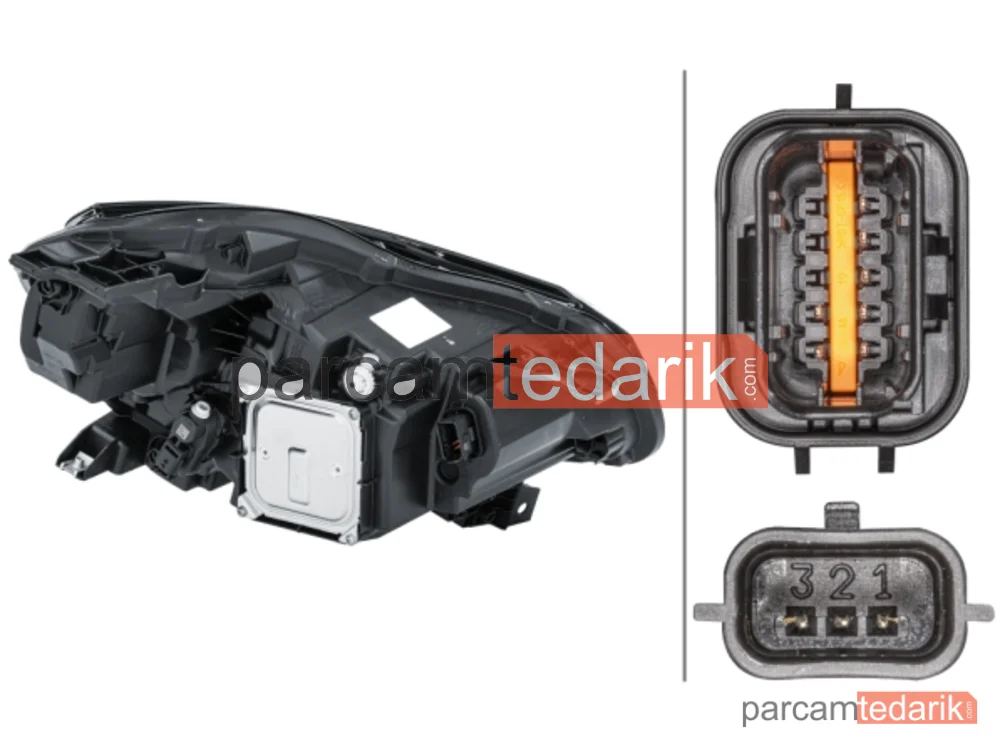 HELLA 1EX013930911 | Far (Sol) — Renault Captur II
