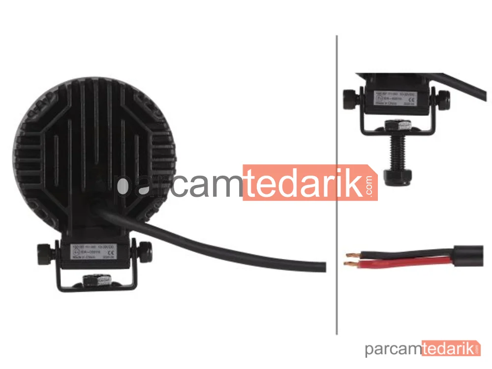 HELLA 1G0357111002 | Çalışma Lambası 12V-24V Siyah 98 MM