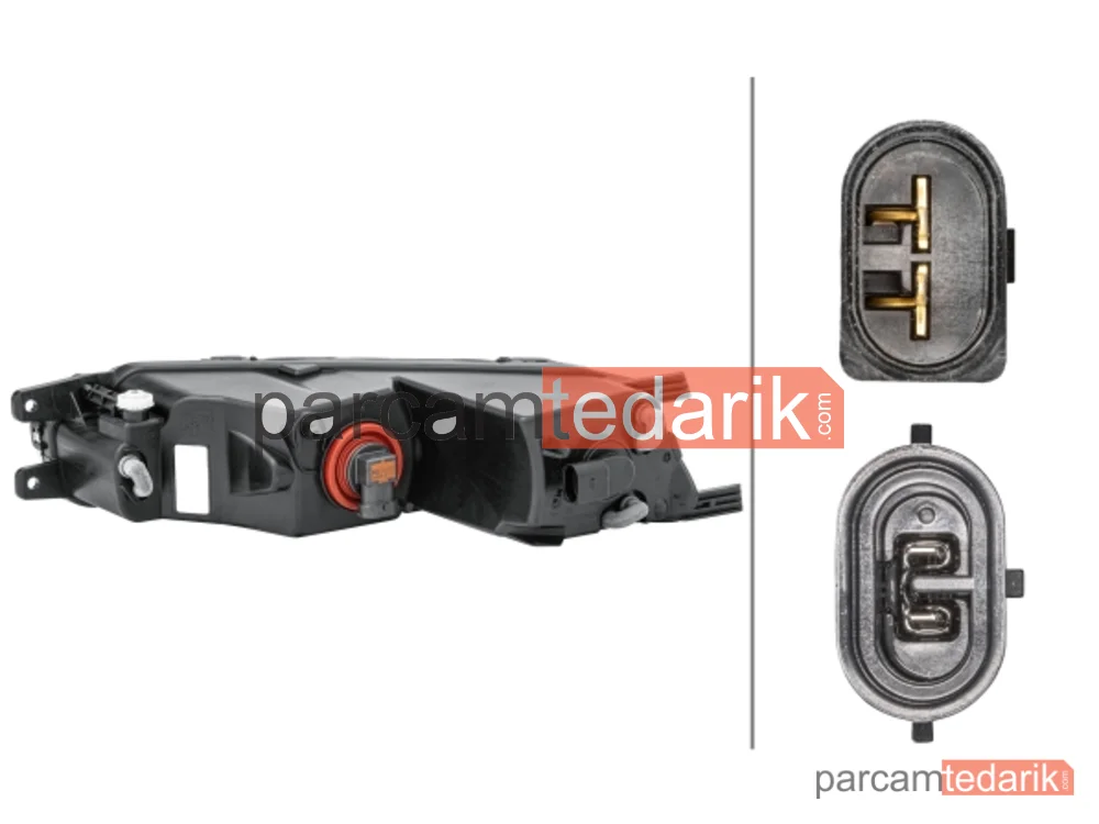 HELLA 1NA011839121 | Sis Farı (Sağ) — VW Passat B8, VW Passat B8 Variant, VW Passat Alltrack B8 Variant