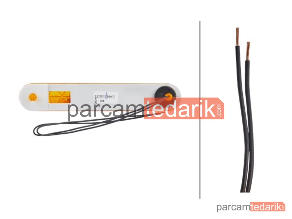 HELLA 2PS009226021 | Yan Sinyal Lambası,Sarı,12V,Siyah,Plastik kapaklı g