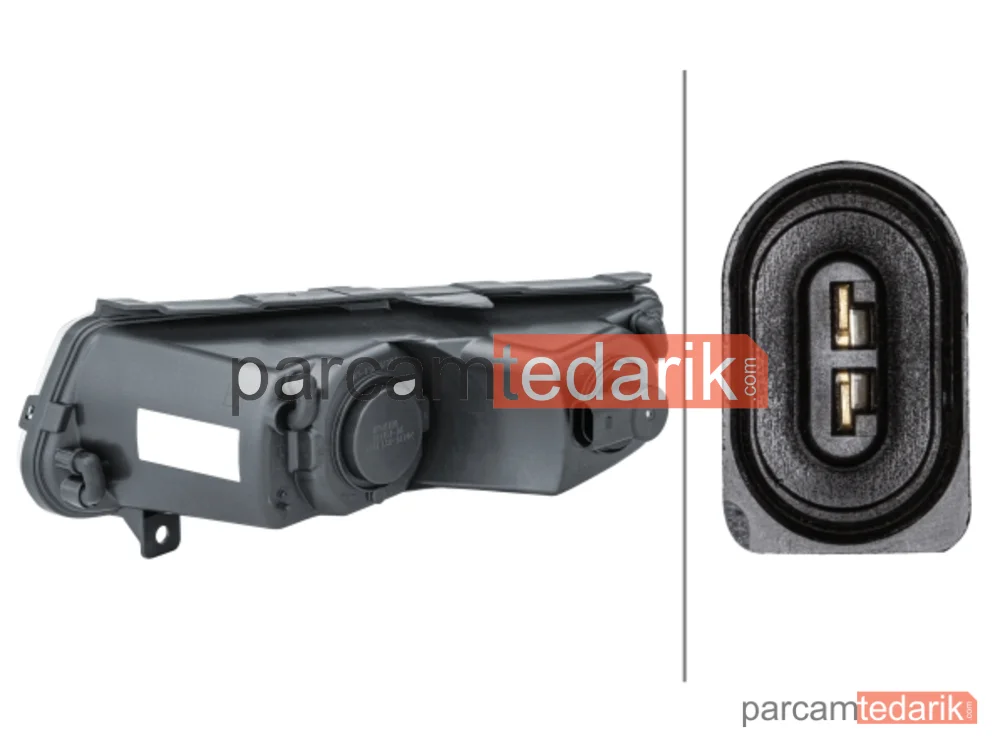 HELLA 2PT010377061 | Gündüz Sürüş LAMBASI,12V,LED,SAĞ,VW