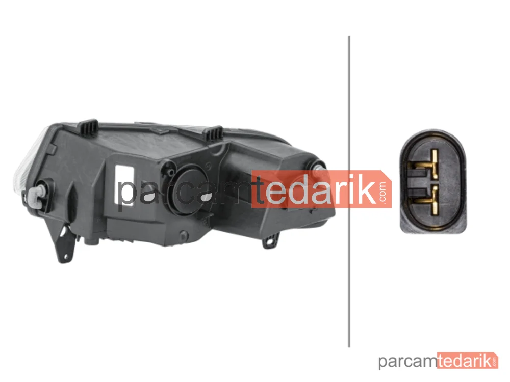 HELLA 2PT011987161 | Gündüz Sürüş Lambası Sağ P21W Volkswagen Polo 1.0 1