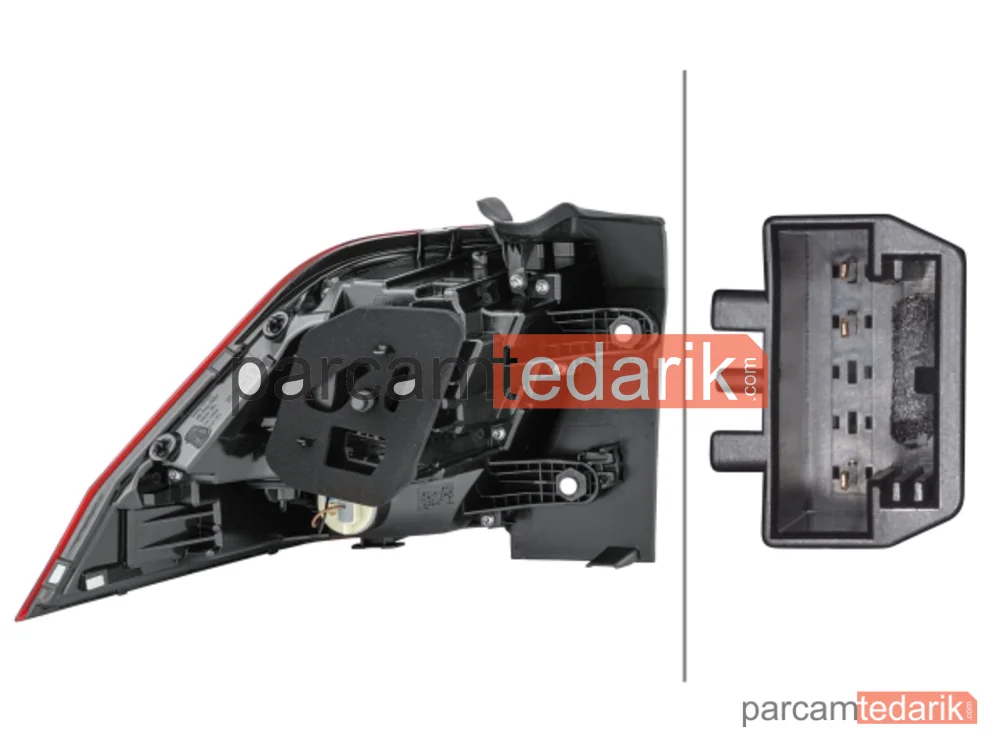 HELLA 2SD012519041 | Stop Lambası (Sağ) — VW Tiguan