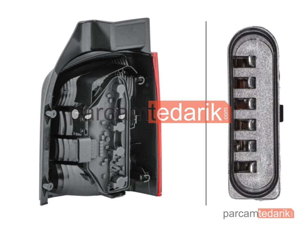 HELLA 2SK008579091 | Stop Lambası (Sol) — VW Transporter T5, VW Multivan T5