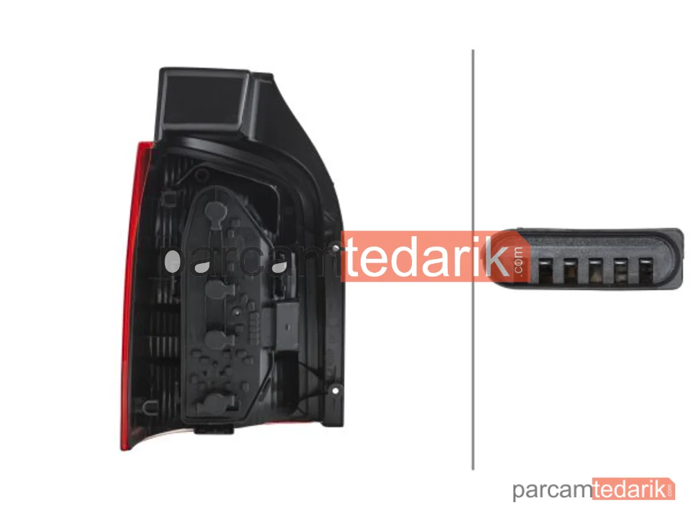 HELLA 2SK008579101 | Stop Lambası (Sağ) — VW Transporter T5, VW Multivan T5