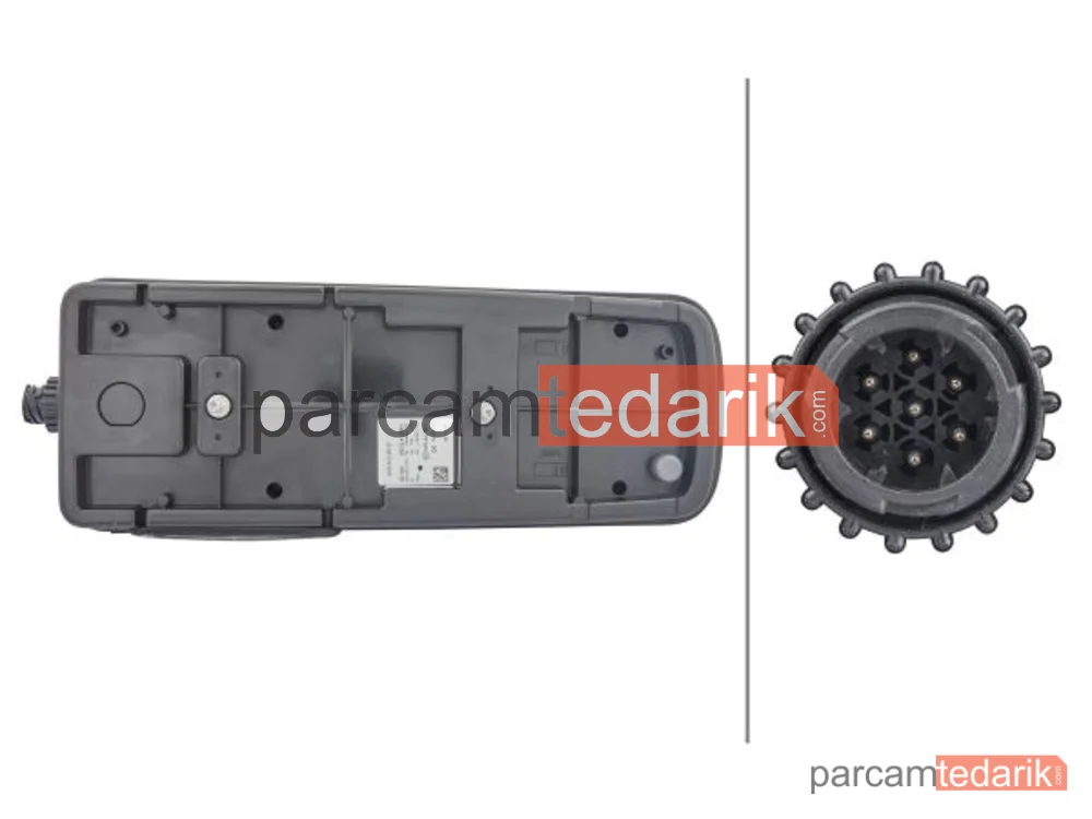 HELLA 2VD012381011 | Stop Lambası Sol FULL LED Plaka Lambali MAN