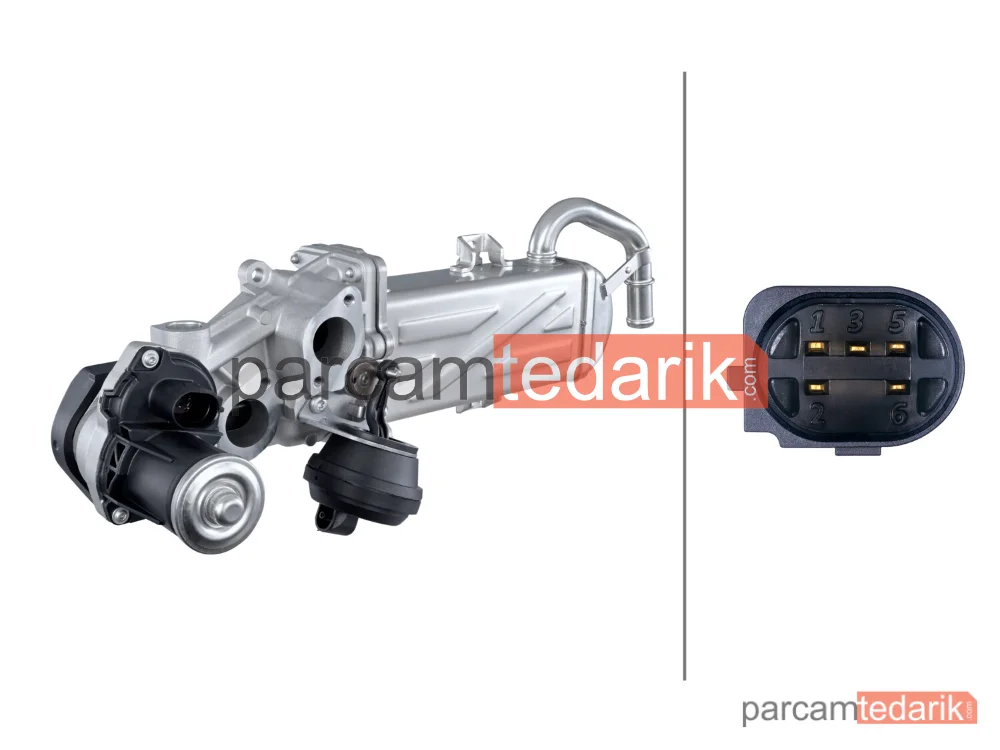 HELLA 6NU358167001 | EGR Valfi — VW Caddy III, VW Caddy III MPV, VW Passat B7