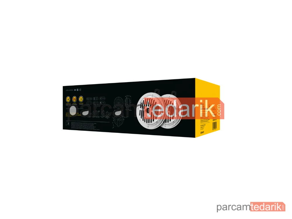 HELLA 3CB004811091 | Korna 12V Süper TON Krom Korna (310-380 hz)