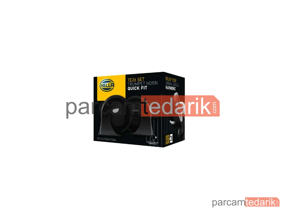HELLA 3FH011225841 | Korna 12V 400/500HZ 72W 110DB Volkswagen (Takım)