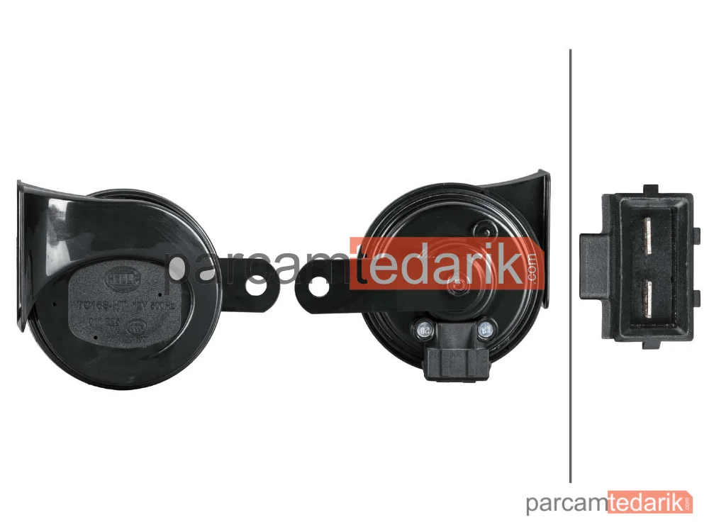 HELLA 3FH011225841 | Korna 12V 400/500HZ 72W 110DB Volkswagen (Takım)