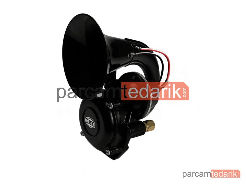 HELLA 3PA013410041 | Salyangoz Korna ECO Havalı DAF Tipi 24 Volt