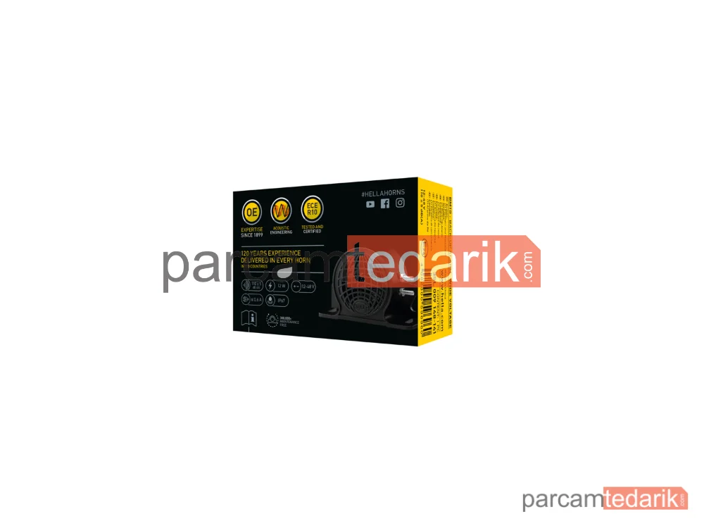 HELLA 3SL009148141 | Geri Vites İkaz Kornası 12V-24V Tüm Araçlar