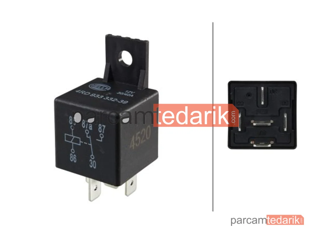 Röle 12V 20/30A 5 Girisli Üniversal CV 166075-80079 - 4RD933332391