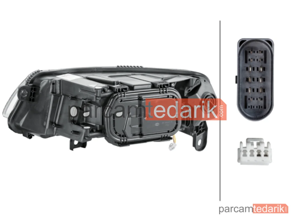 HELLA 1EL009925521 | Far (Sağ) — Audi A6 C6, Audi A6 Allroad C6