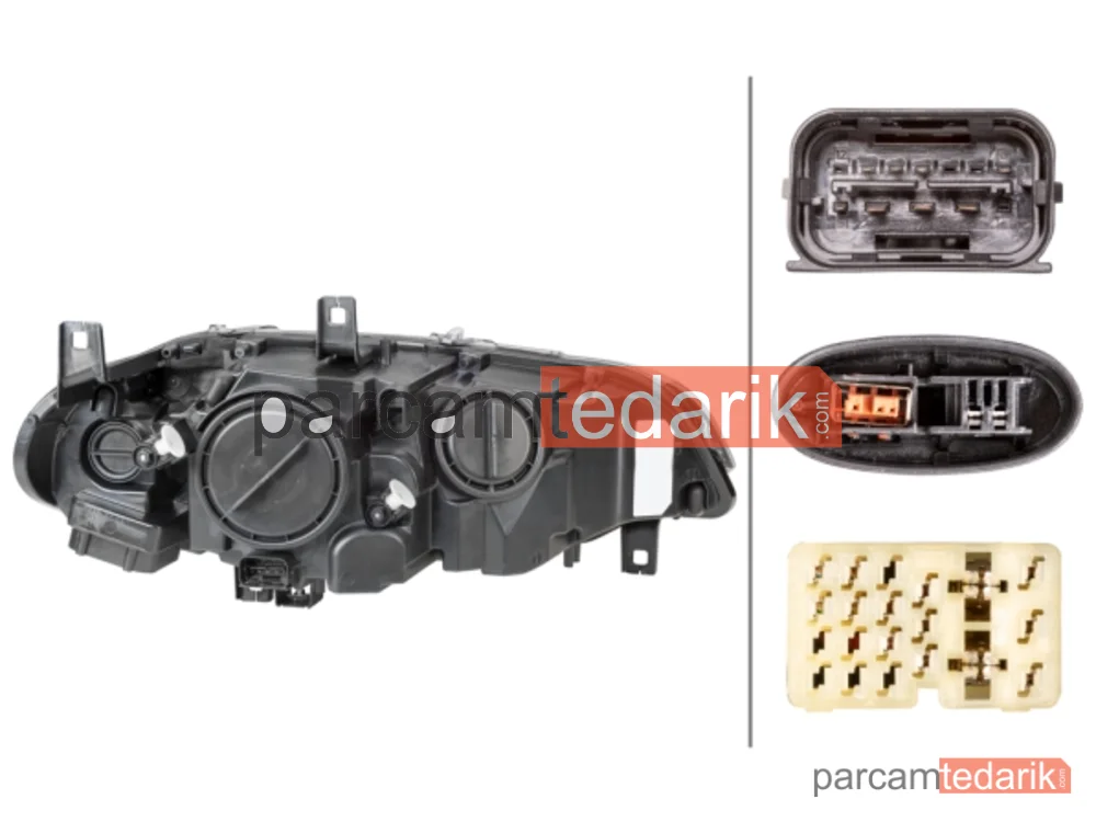 HELLA 1ZS009645511 | Far (Sol) — BMW X6