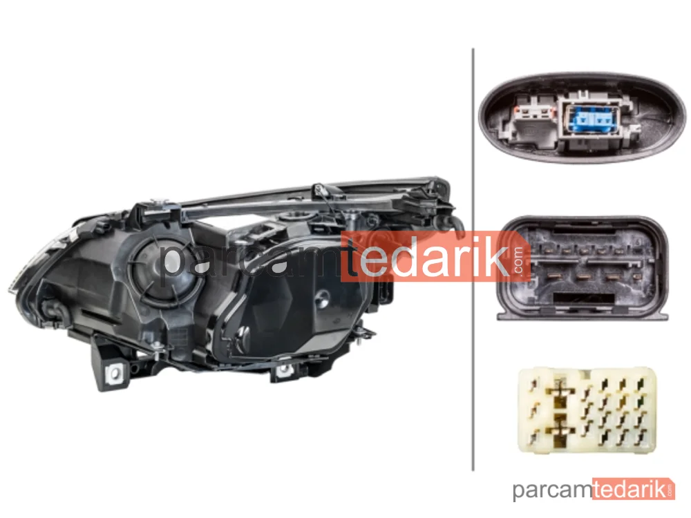 HELLA 1ZS169009121 | Far (Sağ) — BMW 5 Touring, BMW 5