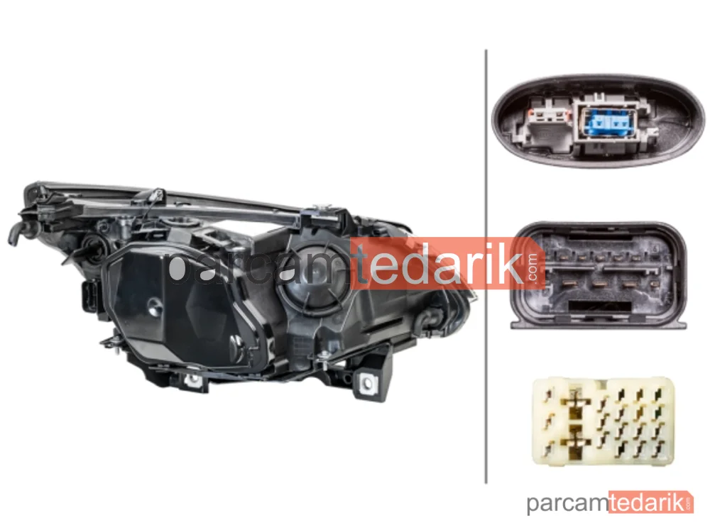 HELLA 1ZS169009111 | Far (Sol) — BMW 5 Touring, BMW 5