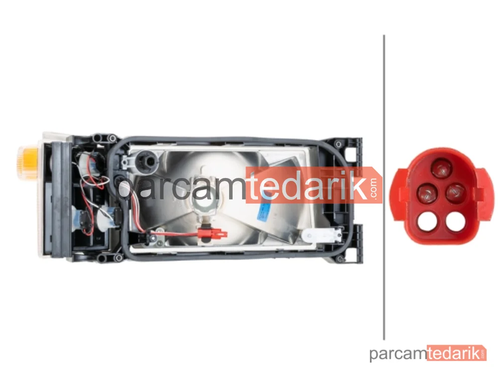 HELLA 1EG007150091 | Far (Sol) — Scania G I