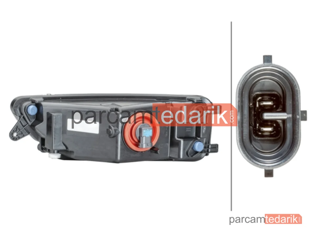 HELLA 1ND012755121 | Sis Farı (Sağ) — VW Amarok