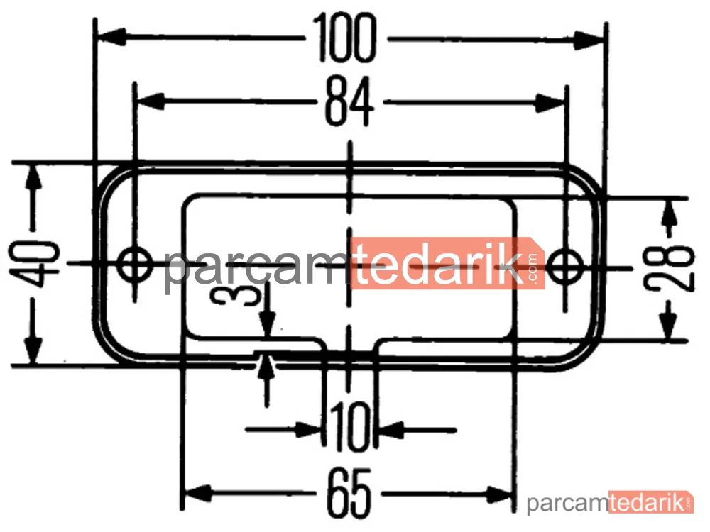 HELLA 2PF961167021 | Park Lambası (Sağ/Sol)