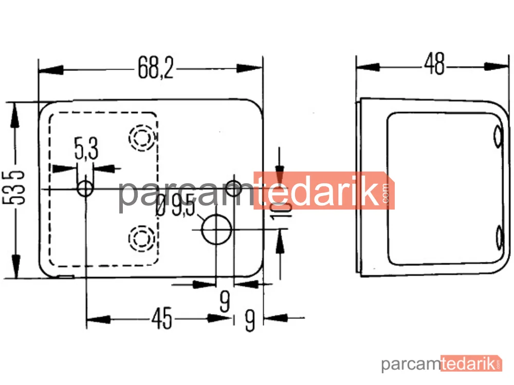 HELLA 2PF006679017 | Pozisyon Lambası Sol-Sağ Fiat