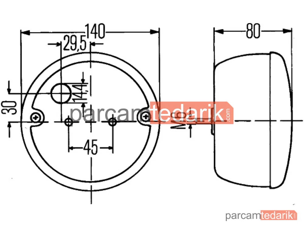 HELLA 2SD001685347 | Stop Arka Sol-Sağ LED DAF