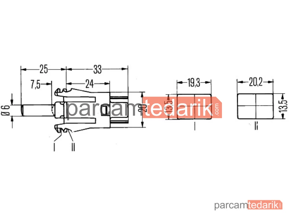 HELLA 6ZF004229011 | Kapı Kontrol Anahtarı — Mercedes 190 W201 82-93