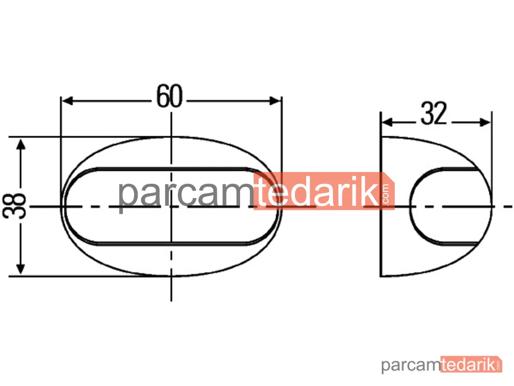 HELLA 2PF959570202 | Park Lambası