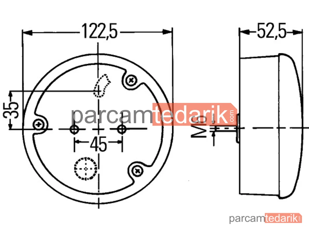 HELLA 2SD964169421 | Lamba Arka Sağ LED Auwarter