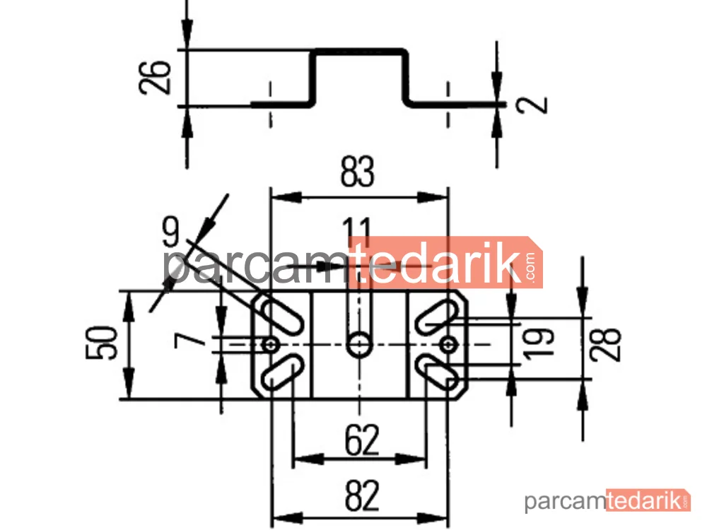 HELLA 9XD130261001 | Tutucu/Çalışma Lambası