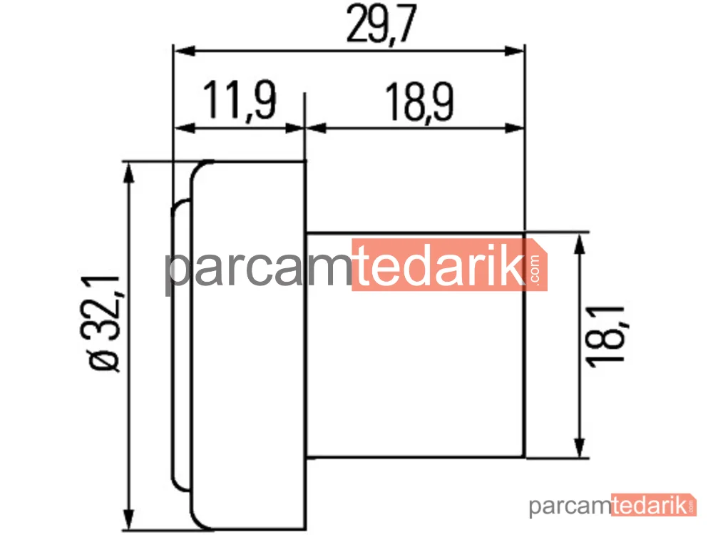 HELLA 2PF340825057 | Pozisyon Lambası LED