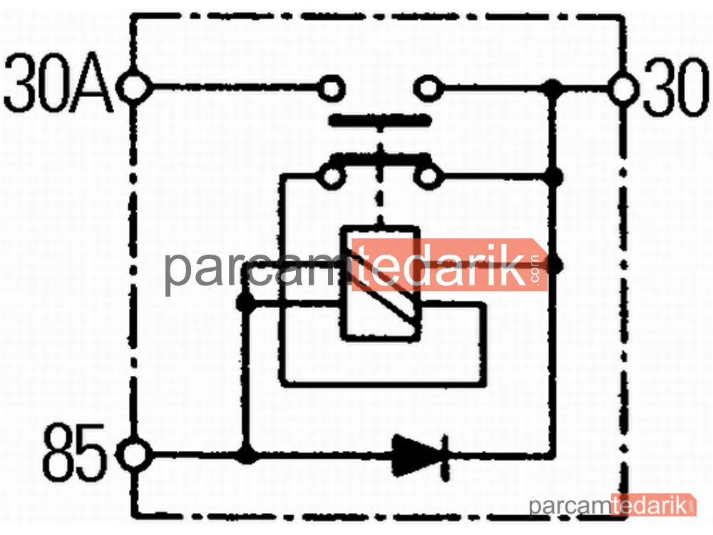 HELLA 6EK008776051 | Ana Akü Şalteri (Main Switch)