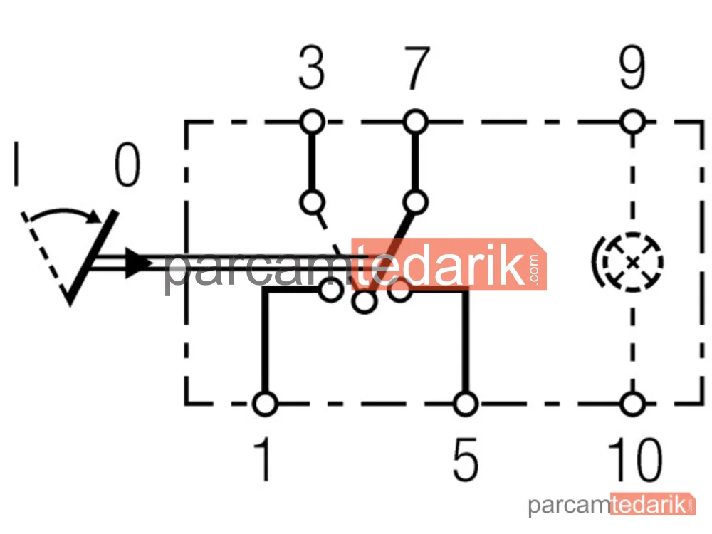 HELLA 6GM004570081 | Anahtar — Van Hool