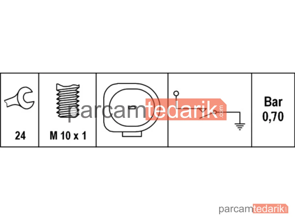 HELLA 6ZL008280031 | Yağ Basınç Müşürü — Audi A5 Cabrio, Audi A3, Audi A5