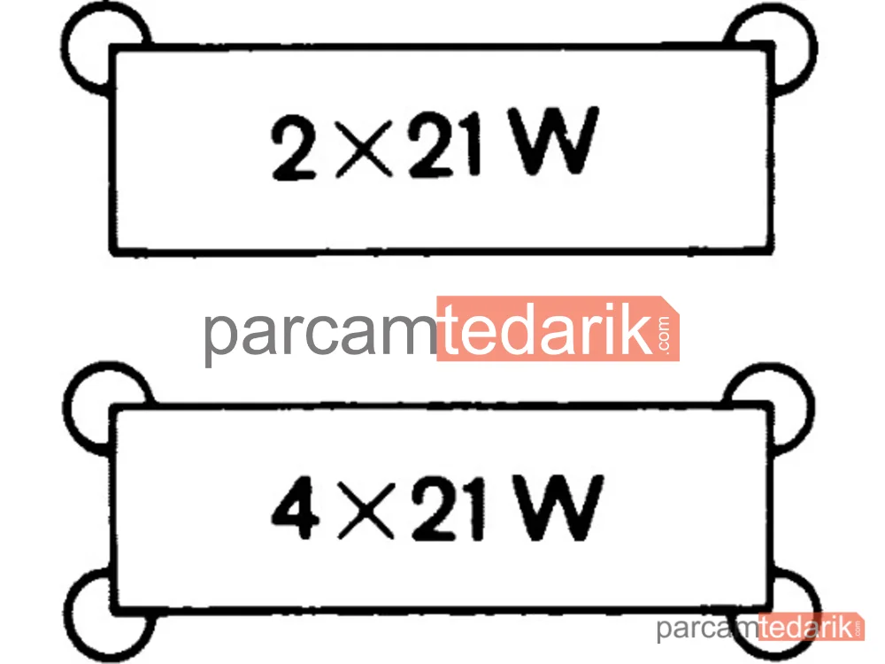 HELLA 4DB009123041 | Flaşör Ünitesi 24V 2 (4) X21W 4-PİN