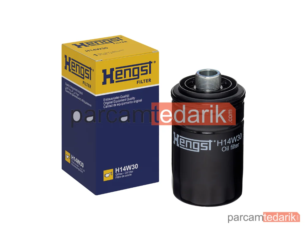 HENGST H14W30 | Yağ Filtresi — Audi A3, Audi A3 Sportback, Audi A4 Allroad B8