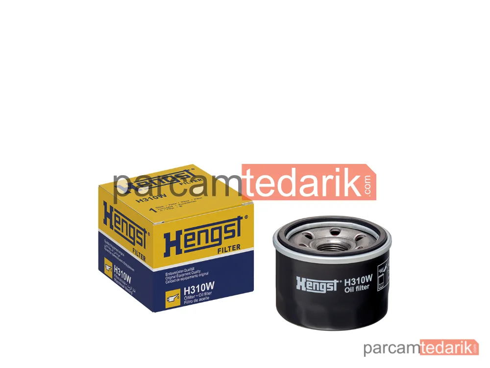 HENGST H310W | Yağ Filtresi — Smart Fortwo Cabrio, Smart Fortwo Coupe