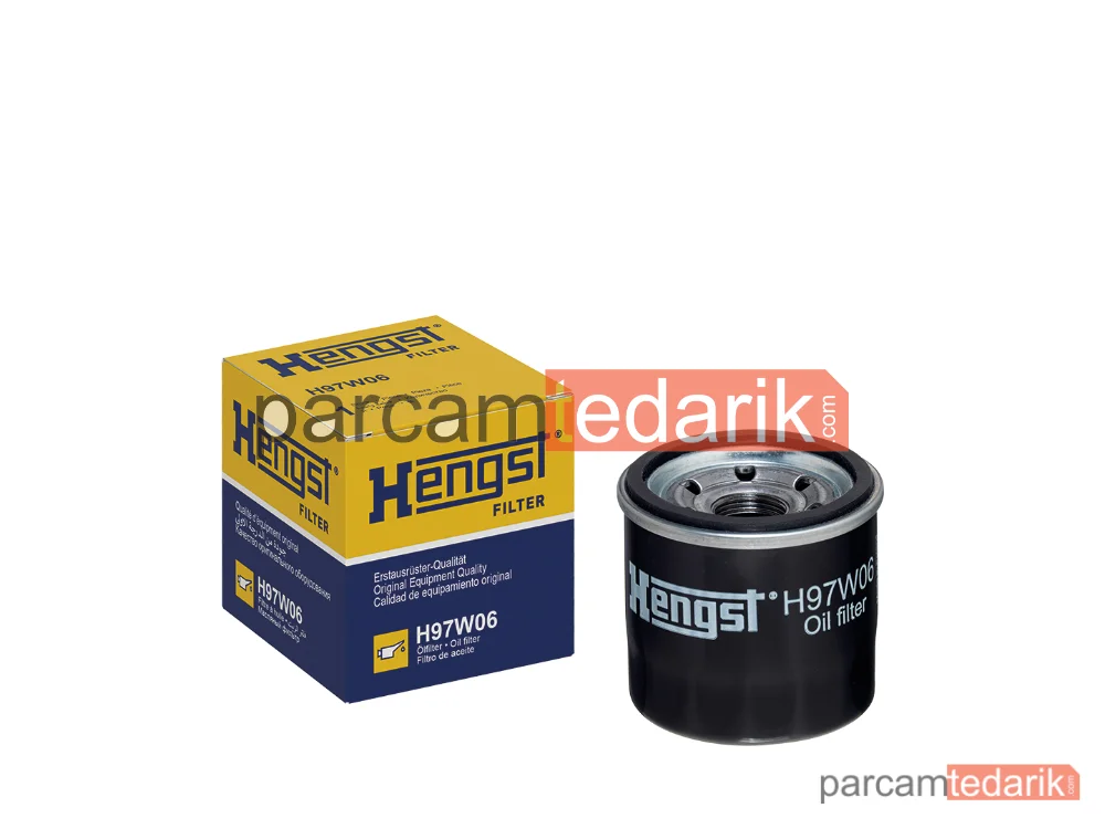 HENGST H97W06 | Yağ Filtresi — ASIA Motors Rocsta Açık arazi aracı, ASIA Motors Towner Minibüs/Otobüs, ASIA Motors Towner Panelvan/Van
