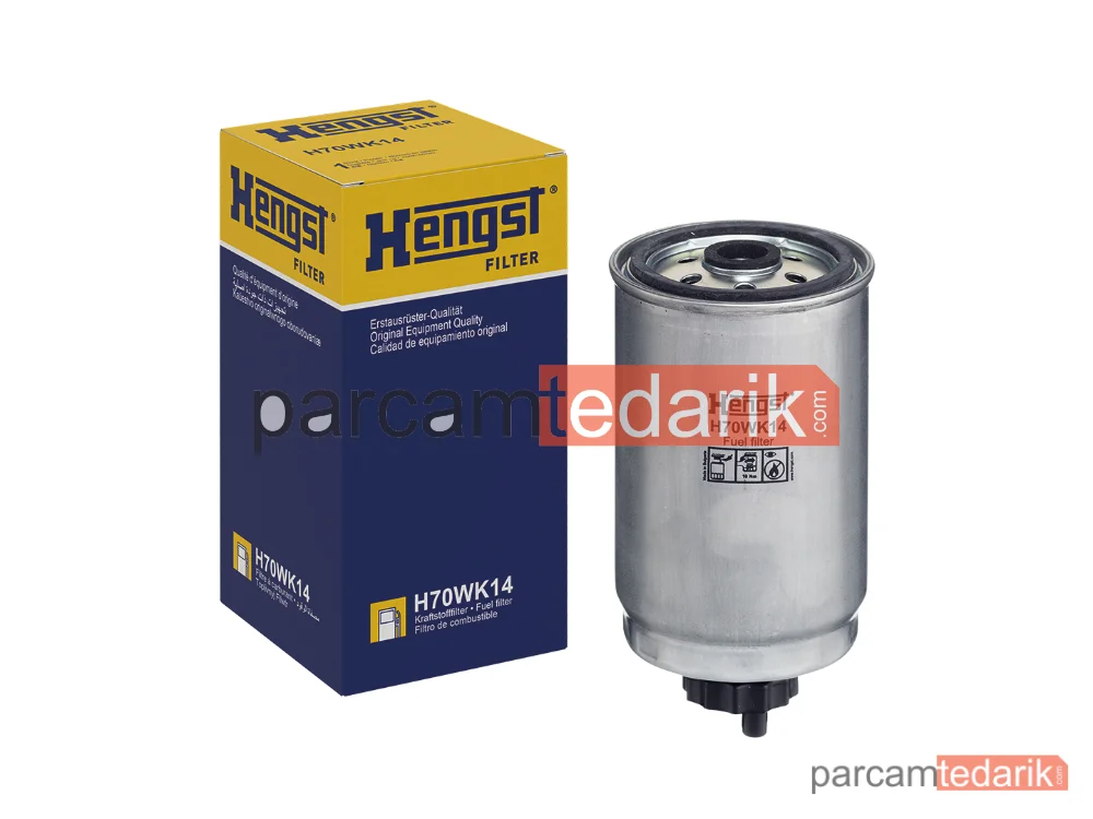 HENGST H70WK14 | Yakıt Filtresi — Hyundai Accent II, Hyundai Accent II Sedan, Hyundai Accent III