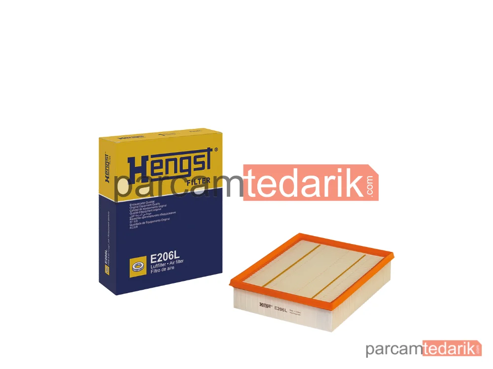 HENGST E206L | Hava Filtresi — Audi A4 B5, Audi A4 B5 Avant, Audi A6 C4