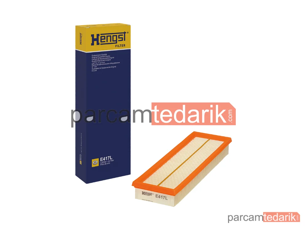 HENGST E417L | Hava Filtresi — Nissan Primastar Minibüs/Otobüs, Nissan Primastar Panelvan/Van, Opel Vivaro A Platform şasi