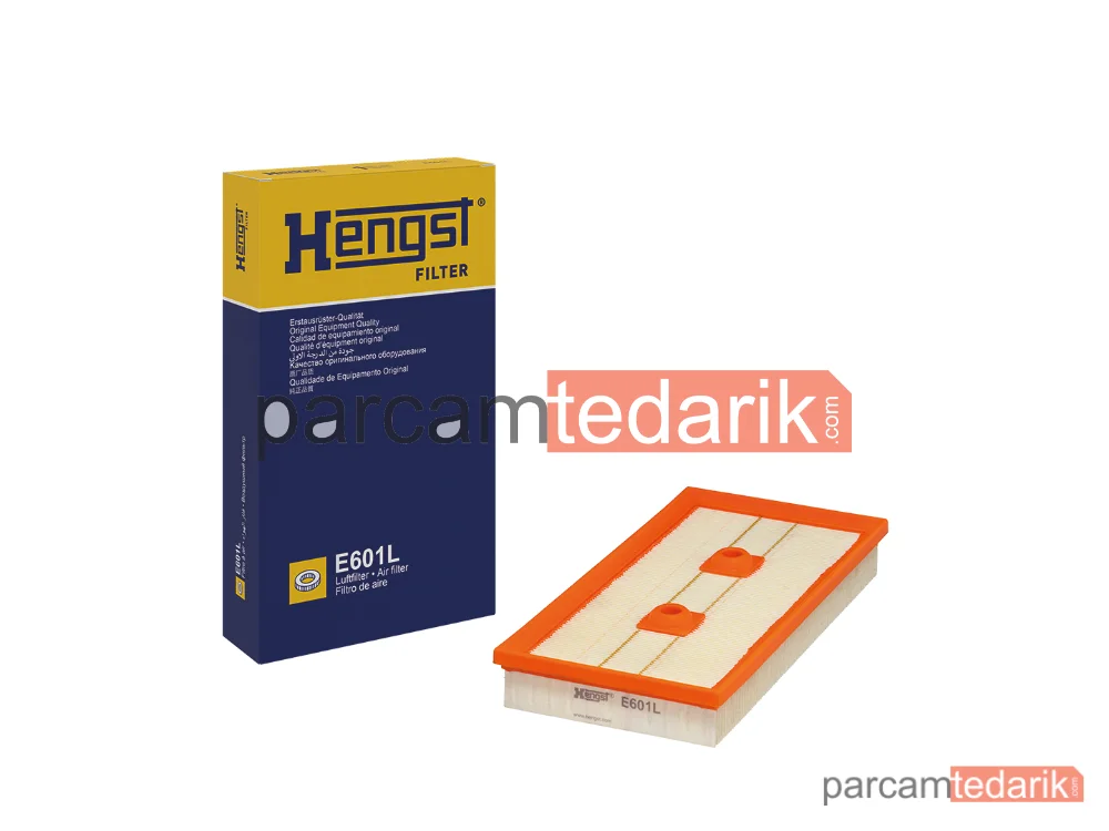 HENGST E601L | Hava Filtresi — Audi A3 Sportback, Skoda Octavia II, VW EOS