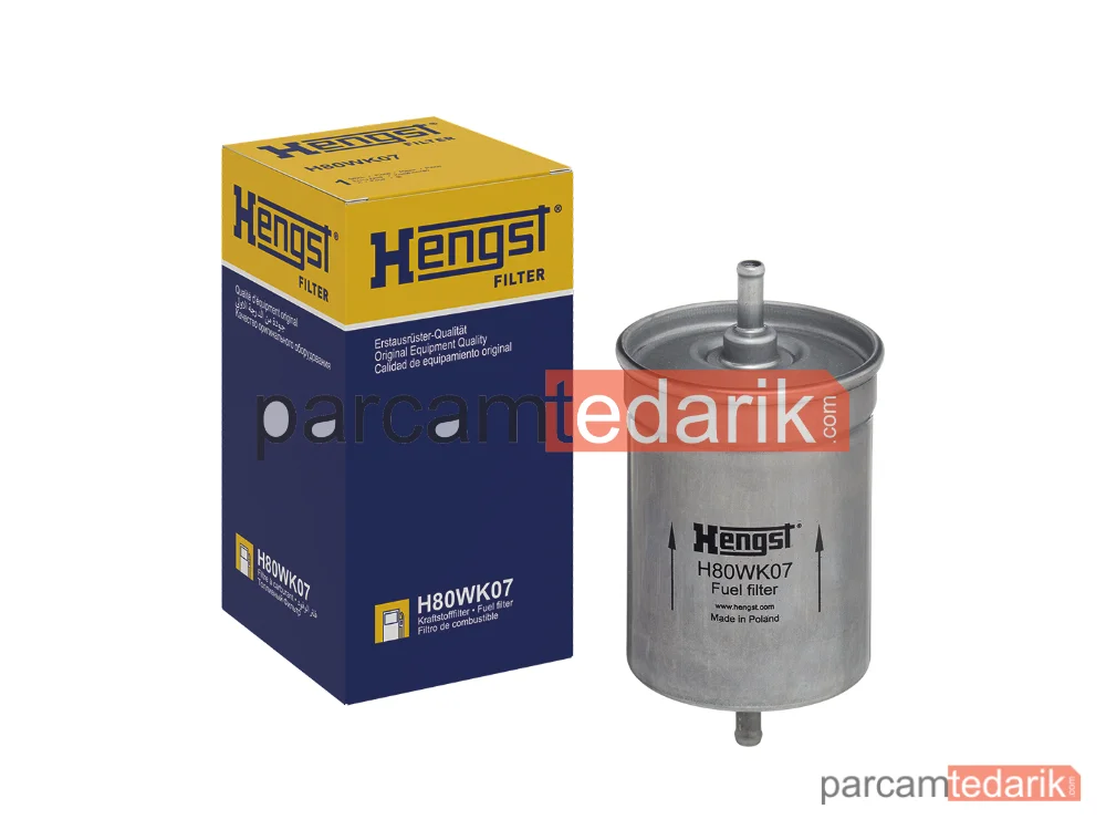 HENGST H80WK07 | Yakıt Filtresi — Audi A4 B5, Audi A4 B5 Avant, Audi A6 C5
