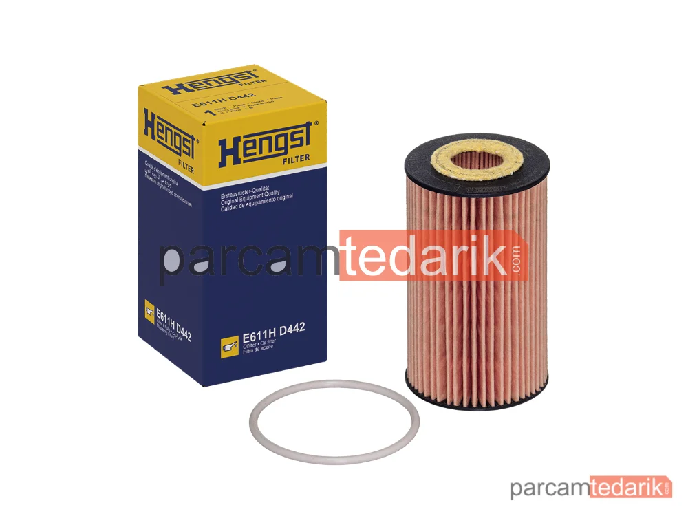 HENGST E611HD442 | Yağ Filtresi — Alfa Romeo 159, Alfa Romeo 159 Sportwagon, Chevrolet AVEO / Kalos Hatchback